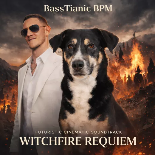 Official cover artwork for Witchfire Requiem (Futuristic Cinematic Soundtrack)