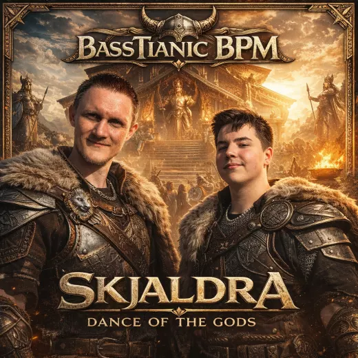 Official cover artwork for Skjaldra (Dance of the Gods)