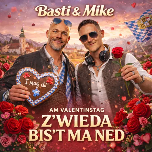 Official cover artwork for Z’wieda bis’t ma ned (feat. BassTianic BPM & Mike Neon)