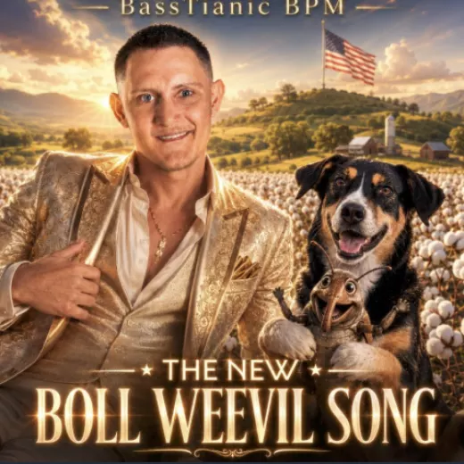 Official cover artwork for The New Boll Weevil Song (Radio Edit)