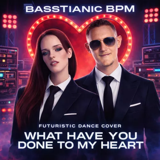 Official cover artwork for What have you done to my Heart (Futuristic Dance Cover)