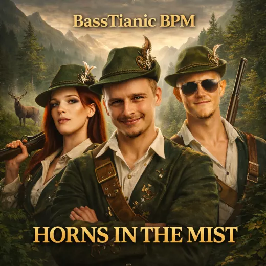 Official cover artwork for Horns in the Mist - EP