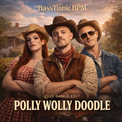 Official cover artwork for Polly Wolly Doodle (2025 Dance Edit)