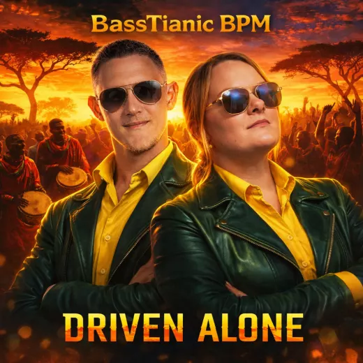 Official cover artwork for Driven Alone