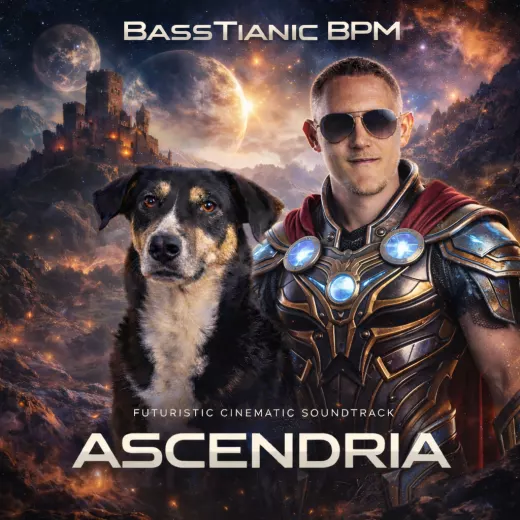 Official cover artwork for Ascendria (Futuristic Cinematic Soundtrack) - Album