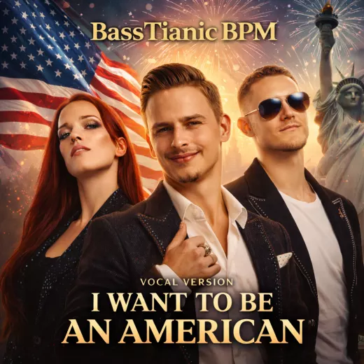 Official cover artwork for I want to be an American (Vocal Version)