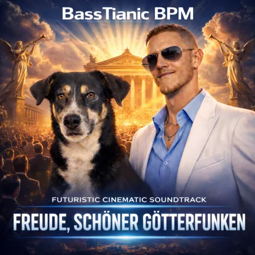 Official cover artwork for Freude, schöner Götterfunken (Futuristic Cinematic Soundtrack)