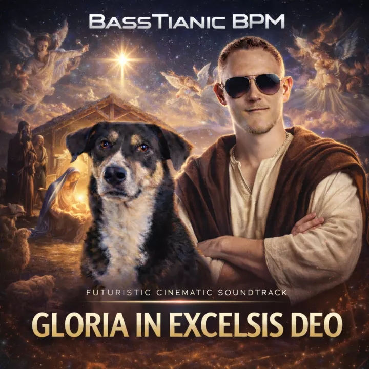 Cover artwork for Gloria in Excelsis Deo (Futuristic Cinematic Soundtrack)