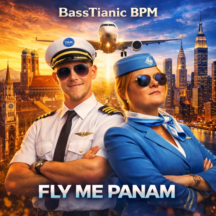 Cover artwork for Fly me PanAm