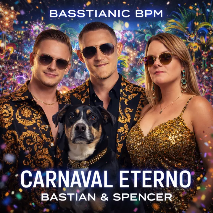 Cover artwork for Carnaval Eterno, Bastian & Spencer - EP